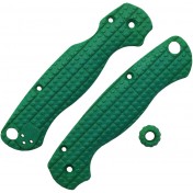 Сменные накладки для ножей Spyderco Para Military 2 Chroma Scales (Green Blocks) — основное фото