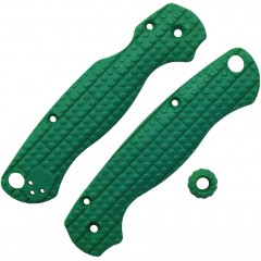 Сменные накладки для ножей Spyderco Para Military 2 Chroma Scales (Green Blocks)