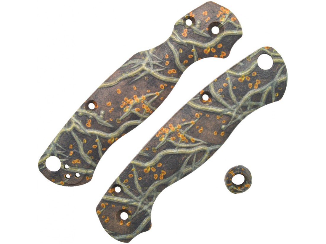 Сменные накладки для ножей Spyderco Para Military 2 Chroma Scales (Roots)