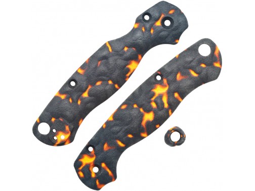 Сменные накладки для ножей Spyderco Para Military 2 Chroma Scales (Lava)