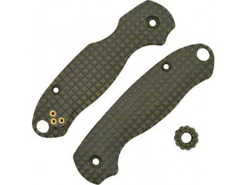 Сменные накладки для ножей Spyderco Para 3 Chroma Scales (OD Frag)