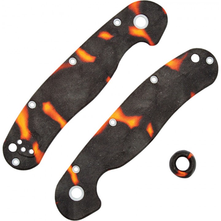 Сменные накладки для ножей Ontario RAT II Chroma Scales (Lava)