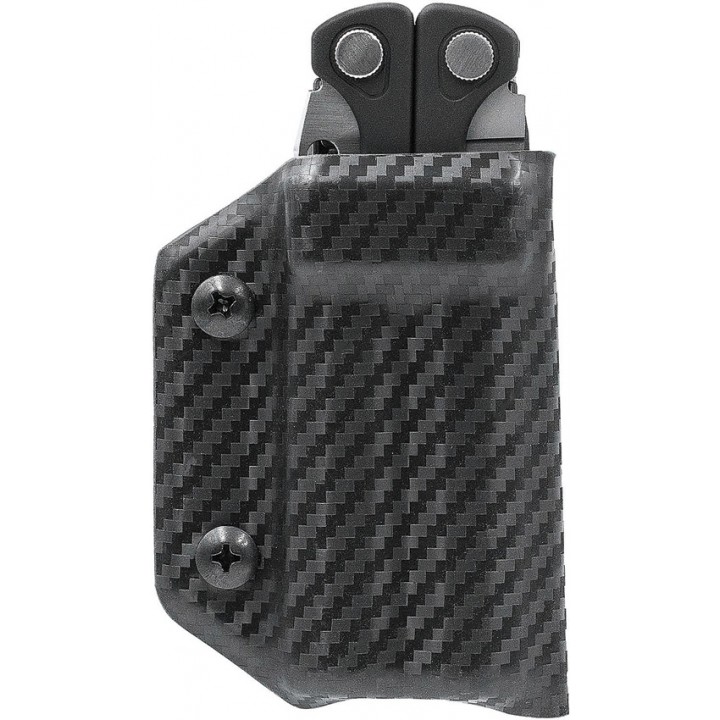 Чехол для мультитула Leatherman Charge из кайдекса Clip &amp; Carry (Black CF)