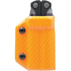 Чехол для мультитула Leatherman Charge из кайдекса Clip & Carry (Orange CF)