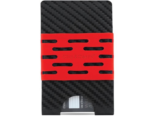 Кошелек-картхолдер из кайдекса Clip & Carry Slydex (Black CF)