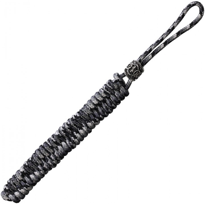 Темляк из паракорда с бусиной Coeburn Tool Lanyard With Viking Bead (Snow Camo)