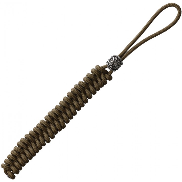 Темляк из паракорда с бусиной Coeburn Tool Lanyard With Viking Bead (Tan)