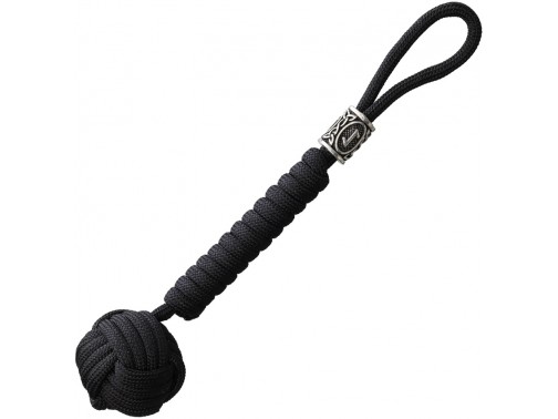 Темляк из паракорда с бусиной Coeburn Tool Monkey Fist Lanyard (Black)