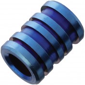 Бусина из титана для темляка из паракорда Coeburn Tool Titanium Lanyard Bead (Blue) — основное фото