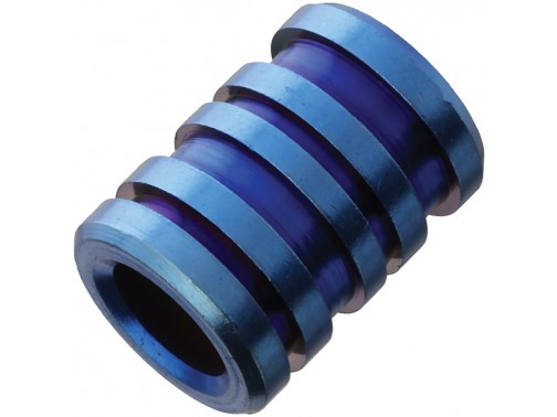 Бусина из титана для темляка из паракорда Coeburn Tool Titanium Lanyard Bead (Blue)