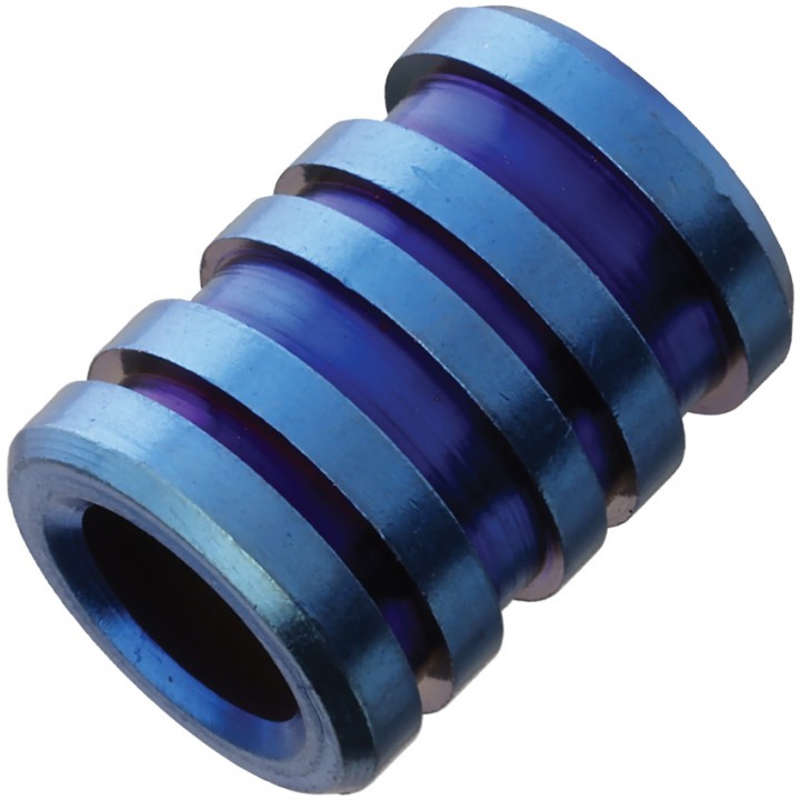 Бусина из титана для темляка из паракорда Coeburn Tool Titanium Lanyard Bead (Blue)