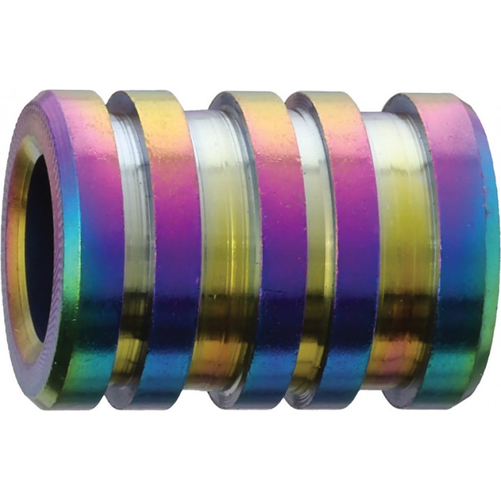 Бусина из титана для темляка из паракорда Coeburn Tool Titanium Lanyard Bead (Rainbow)