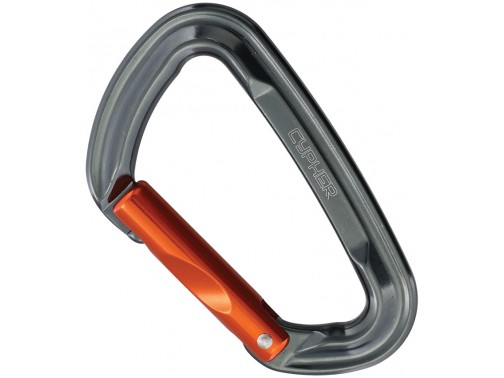 Легкий карабин для альпинизма Cypher Firefly II Straight Keylock Gate