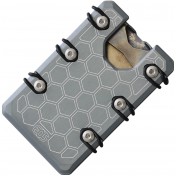 Кошелек-картхолдер из алюминия EOS 3.0 Black Series Hex Wallet (Gun Metal Grey) — основное фото