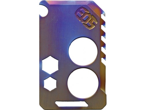 Карточка-мультитул из титана EOS Ti Knife Card (Flame Treated)