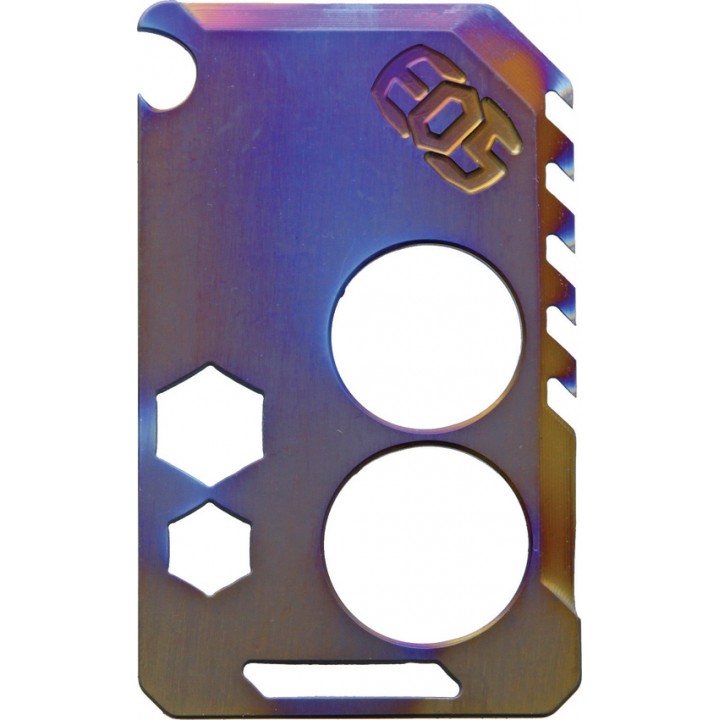 Карточка-мультитул из титана EOS Ti Knife Card (Flame Treated)