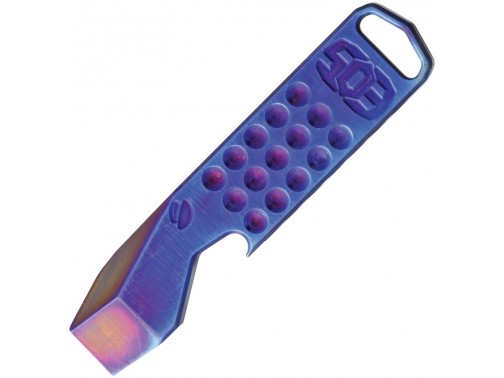 Титановый брелок-мультитул EOS Mako Keychain Multitool (Flame Treated)