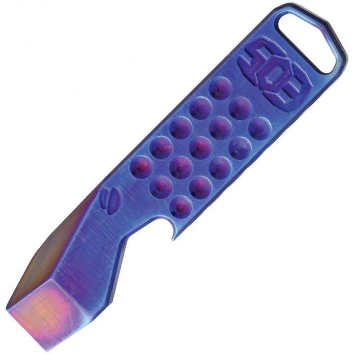 Титановый брелок-мультитул EOS Mako Keychain Multitool (Flame Treated)