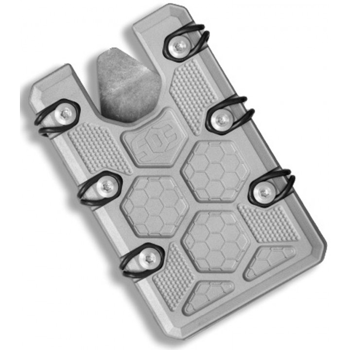 Титановый кошелек-картхолдер EOS 2.5 Ultimate Titanium Wallet (Bead Blasted)