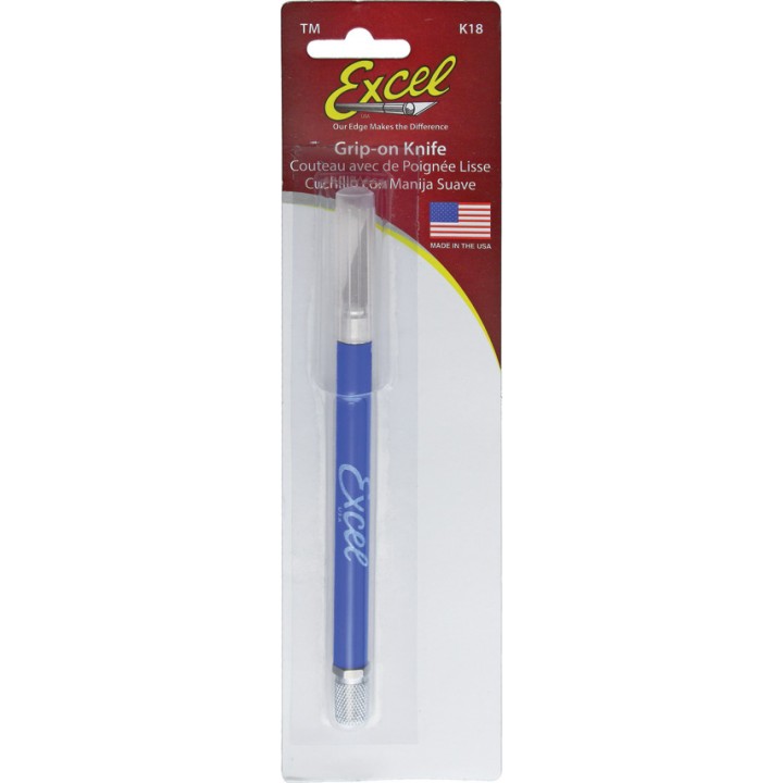Нож для творчества и рукоделия Excel Blades K18 Grip-On Knife
