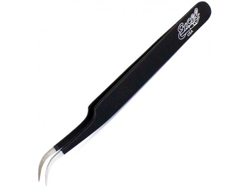 Закругленный пинцент для творчества и рукоделия Excel Blades Slant Point Tweezers