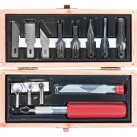 Набор ножей и инструментов для творчества и рукоделия Excel Blades Woodworking Set