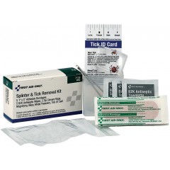 Набор для удаления клещей и заноз First Aid Only Splinter & Tick Removal Kit