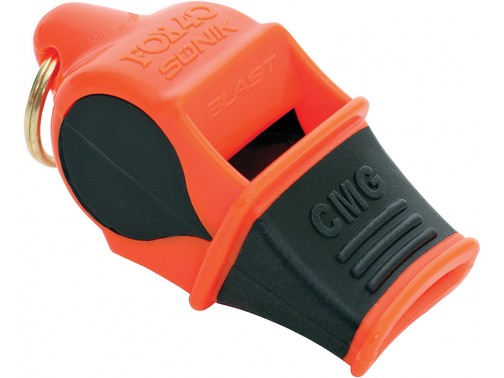 Профессиональный свисток без шарика Fox 40 Sonik Blast CMG (Orange)