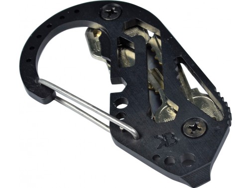 Мультитул-органайзер для ключей KeyBiner Aluminum (Black) Мультитул-органайзер для ключей KeyBiner Aluminum (Black)