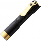 Карманный титановый фонарь с двумя цветовыми температурами MecArmy PS14 (Black/Gold) — основное фото