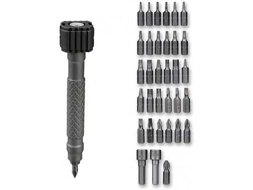 Титановая отвертка для бит HEX с набором MecArmy SDG2
