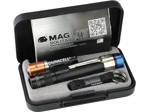 Карманный светодиодный фонарь Maglite Solitaire LED (Blue Light)