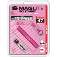 Карманный светодиодный фонарь Maglite Solitaire LED (National Breast Cancer Foundation)