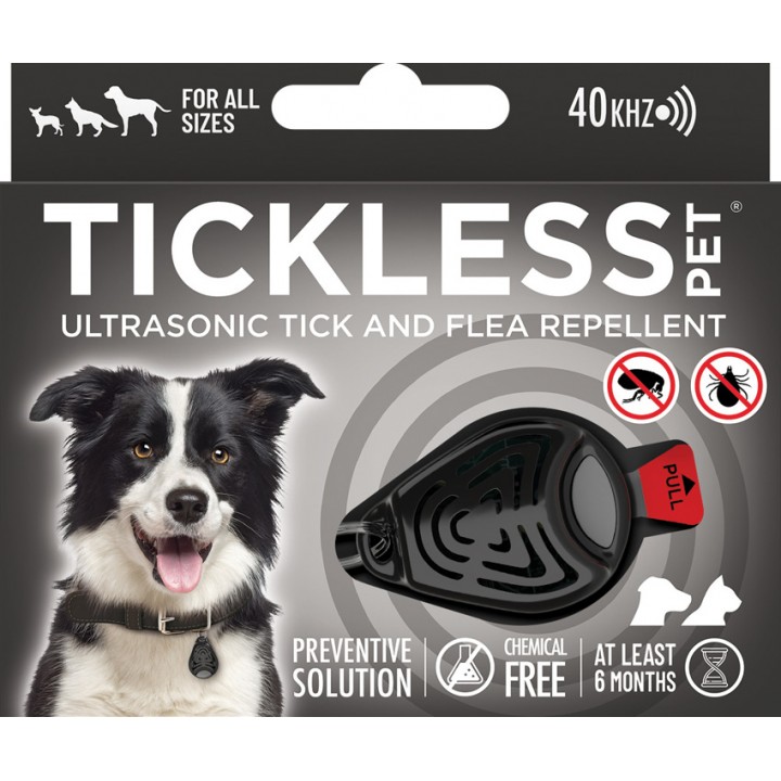Ультразвуковой отпугиватель клещей и блох для кошек и собак TICKLESS Pet