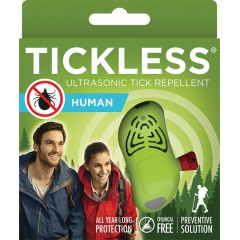 Ультразвуковой туристический отпугиватель клещей TICKLESS Human (Green)