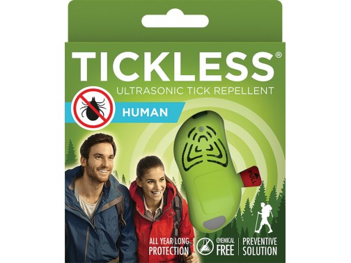 Ультразвуковой туристический отпугиватель клещей TICKLESS Human (Green)