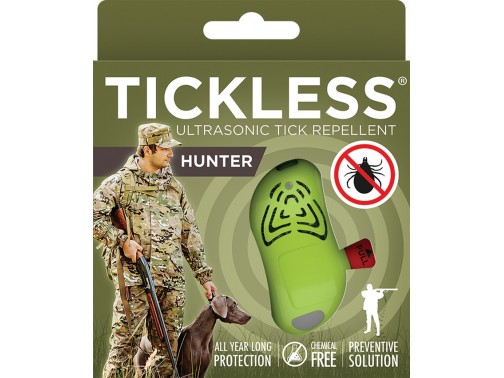 Ультразвуковой охотничий отпугиватель клещей TICKLESS Hunter (Green)