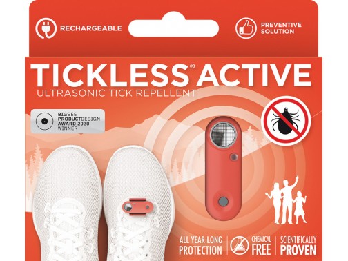 Ультразвуковой отпугиватель клещей TICKLESS Active (Orange)