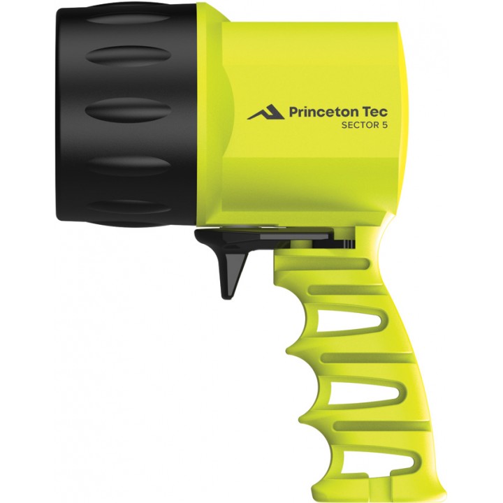Подводный светодиодный фонарь для дайвинга Princeton Tec Sector 5 (Neon Yellow)