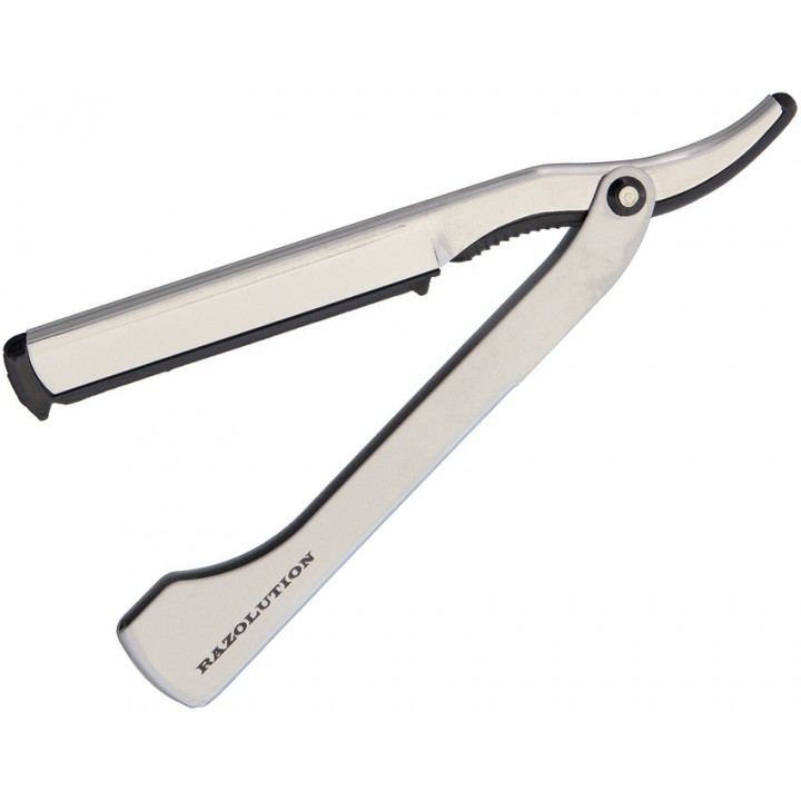 Опасная бритва со сменными лезвиями (шаветт) Razolution Exchangeable Blade Razor (серебристый)