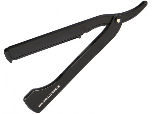 Опасная бритва со сменными лезвиями (шаветт) Razolution Exchangeable Blade Razor (черный)