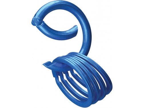 Набор колец для ключей с карабином Silipac Keychain Kit (Blue)