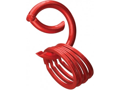 Набор колец для ключей с карабином Silipac Keychain Kit (Red)