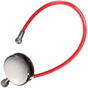Кольцо для ключей с замком Silipac Easy Lock Cable (Red Coated) — основное фото
