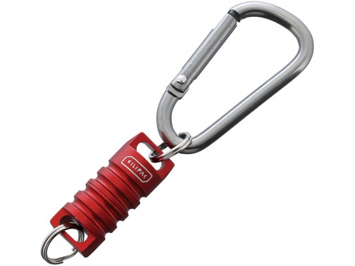 Магнитный алюминиевый карабин для ключей и аксессуаров Silipac EDC Mag Beads (Red)