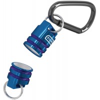 Магнитный стальной карабин для ключей и аксессуаров Silipac EDC Mag Beads (Blue)