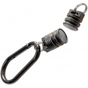 Магнитный стальной карабин для ключей и аксессуаров Silipac EDC Mag Beads (Black Stonewash) — основное фото