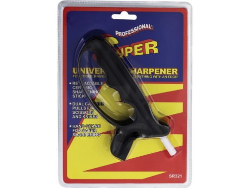 Универсальная точилка для ножниц и ножей Super Pro Universal Sharpener