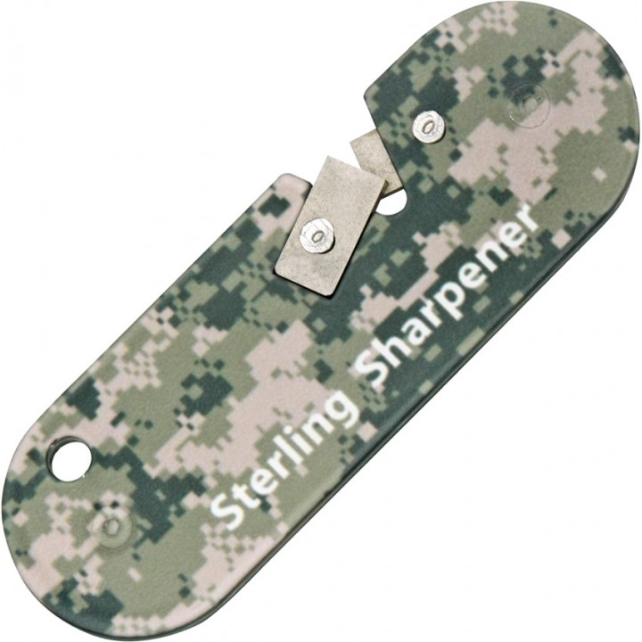 Универсальная карманная точилка для ножей и инструментов Sterling Sharpener (Camo)