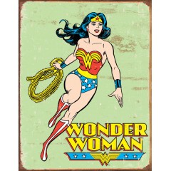Жестяная табличка Desperate Enterprises Tin Signs Wonder Woman Retro